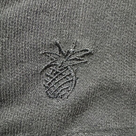 Cubavera Mens Shirt Button Down Embroidered Medium Water Scene Rayon - Picture 6 of 8